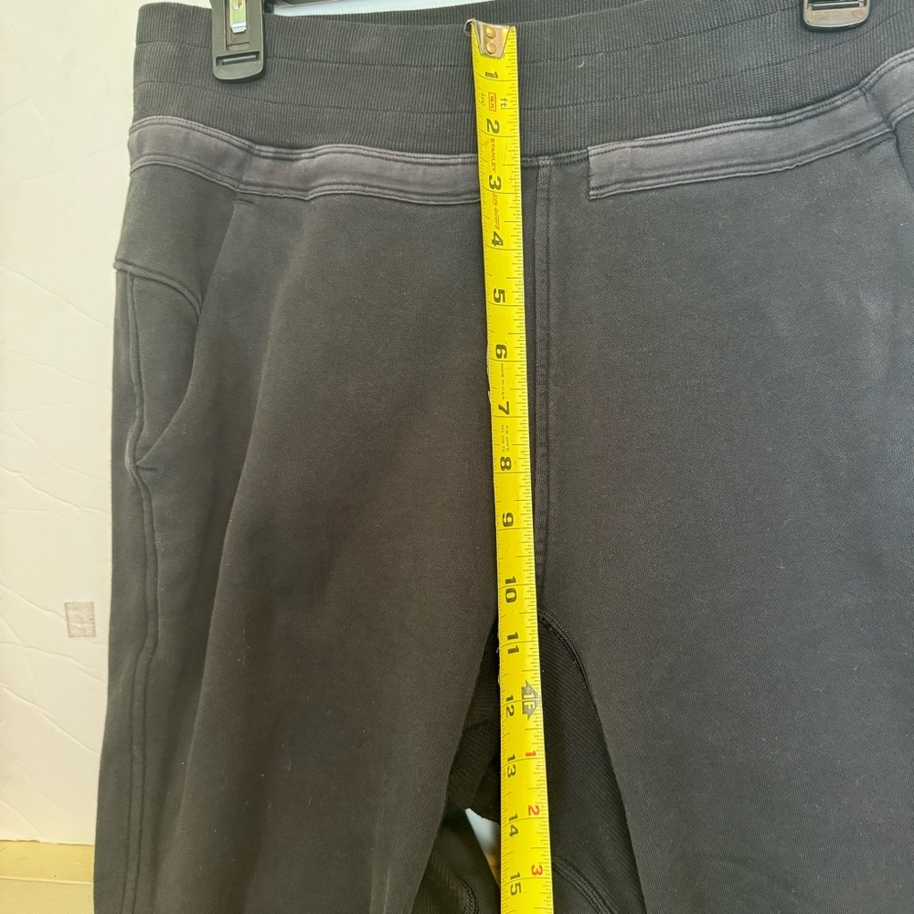 Lululemon Cotton Joggers Track Pants French Terry Pockets Ribbed Band Fleece 6 - Picture 14 of 16
